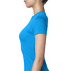 Next Level Women's Turquoise Boyfriend Tee