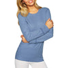 Next level Men's Heather Blue Blended Thermal Tee