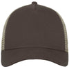 New Era Chocolate/Khaki Snapback Mesh Back Trucker Cap