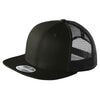 New Era Black/Black Original Fit Snapback Trucker Cap