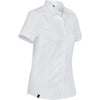 Stormtech Women's White Cannon Short Sleeve Shirt