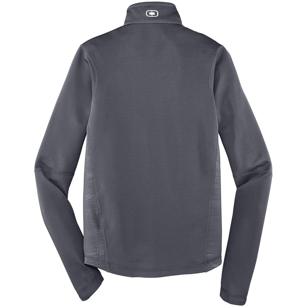 OGIO Men's Gear Grey Endurance Fulcrum Full-Zip