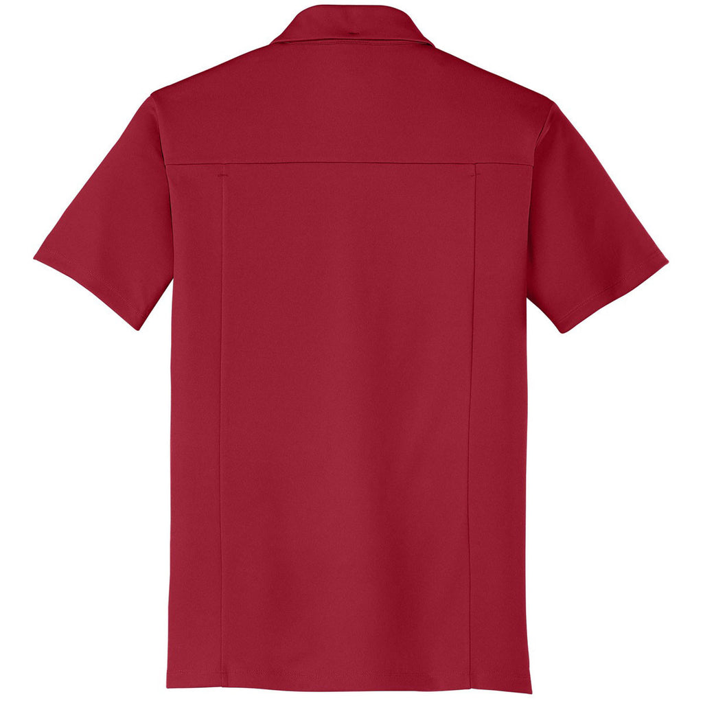 OGIO Men's Signal Red Framework Polo
