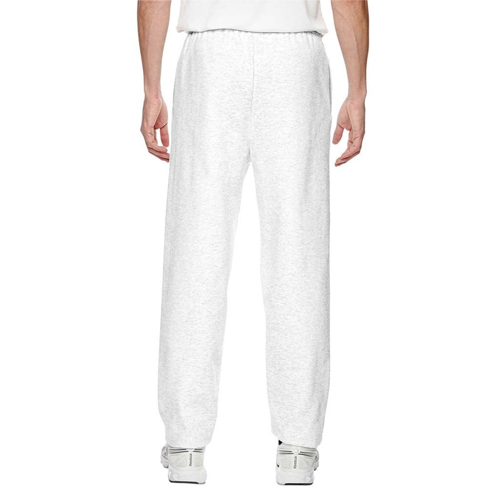 Champion Men's White Heather for Team 365 Cotton Max 9.7-Ounce Fleece Pant