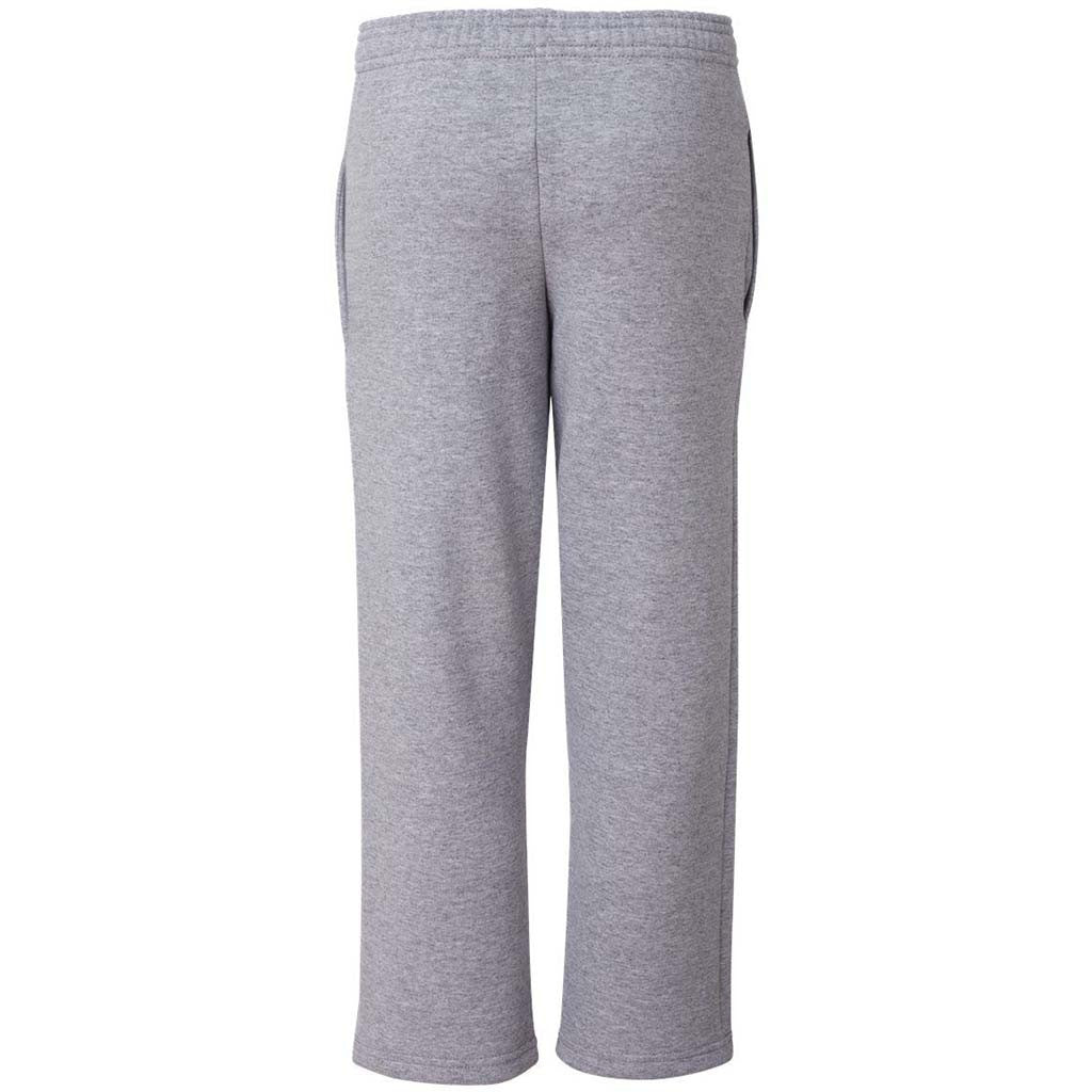 Champion Youth Light Steel Eco 9-Ounce Open-Bottom Fleece Pant