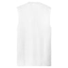 Port & Company Men's White Core Cotton Sleeveless Tee