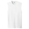 au-pc54sl-port-company-white-tee