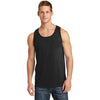 Port & Company Men's Jet Black Core Cotton Tank Top