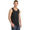 Port & Company Men's Jet Black Core Cotton Tank Top