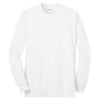 au-pc55lst-port-company-white-tee