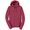 au-pc850h-port-authority-burgundy-hooded-sweatshirt