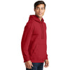 Port & Company Men's Team Cardinal Fan Favorite Fleece Pullover Hooded Sweatshirt