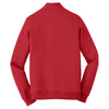 Port & Company Men's Bright Red Fan Favorite Fleece 1/4-Zip Pullover Sweatshirt