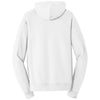 Port & Company Men's White Fan Favorite Fleece Full-Zip Hooded Sweatshirt