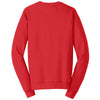 Port & Company Men's Bright Red Fan Favorite Fleece Crewneck Sweatshirt
