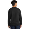 Port & Company Men's Jet Black Fan Favorite Fleece Crewneck Sweatshirt