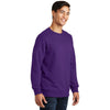 Port & Company Men's Team Purple Fan Favorite Fleece Crewneck Sweatshirt