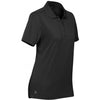 Stormtech Women's Black Eclipse H2X-Dry Pique Polo