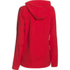 Under Armour Women's Red Pre-Game Woven 1/4 Zip