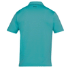 Under Armour Men's Teal Punch/Grey Tech Polo