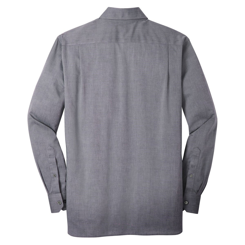 Red House Men's Navy Graph Check Non-Iron Shirt