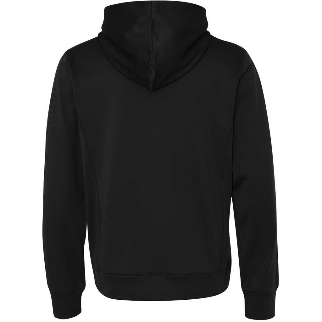 Champion Men's Black/Black Performance 5.4-Ounce Colorblock Pullover Hood