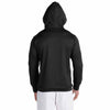 Champion Men's Black/Black Performance 5.4-Ounce Colorblock Pullover Hood