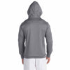 Champion Men's Stone Grey/Black Performance 5.4-Ounce Colorblock Pullover Hood