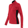 Champion Women's Scarlet/Black Performance 5.4-Ounce Colorblock Full-Zip Jacket