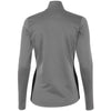 Champion Women's Stone Grey/Black Performance 5.4-Ounce Colorblock Full-Zip Jacket