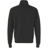 Champion Men's Black Adult Double Dry Eco Quarter-Zip Pullover Fleece