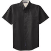 au-s508-port-authority-black-ss-shirt