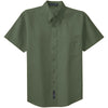 au-s508-port-authority-green-ss-shirt