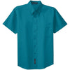au-s508-port-authority-turquoise-ss-shirt