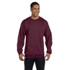 Champion Men's Maroon Crewneck Sweatshirt