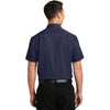 Port Authority Men's True Navy Short Sleeve SuperPro Twill Shirt