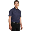 Port Authority Men's True Navy Short Sleeve SuperPro Twill Shirt