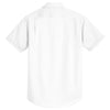 Port Authority Men's White Short Sleeve SuperPro Twill Shirt