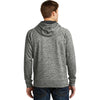 Sport-Tek Men's Black Electric PosiCharge Electric Heather Fleece Hooded Pullover