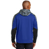 Sport-Tek Men's True Royal/True Royal Sport-Wick Mineral Freeze Fleece Colorblock Hooded Pullover