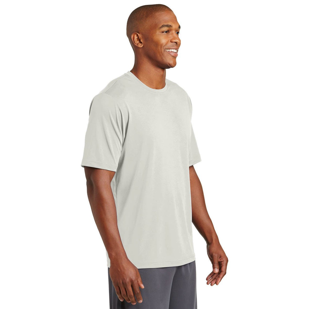 Sport-Tek Men's Silver PosiCharge Tough Tee