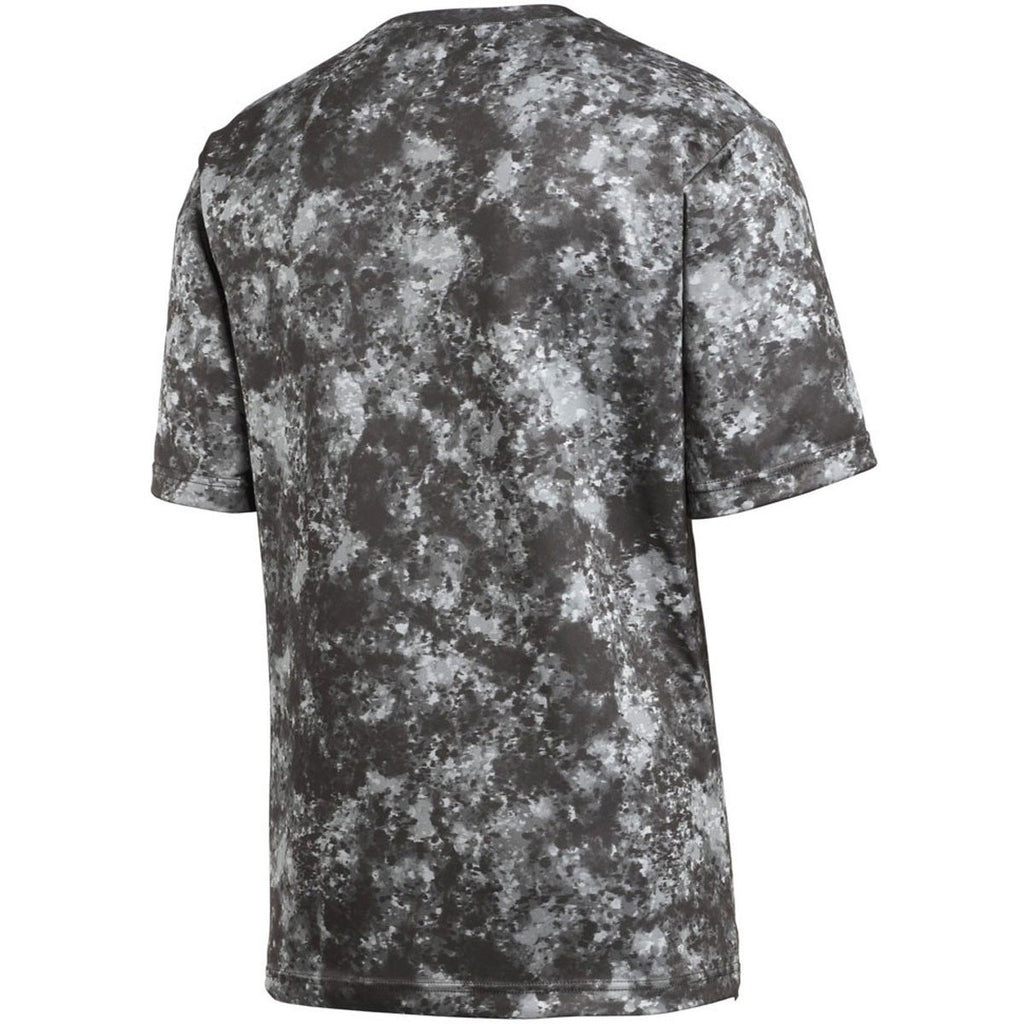 Sport-Tek Men's Black Mineral Freeze Tee