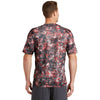 Sport-Tek Men's Deep Red Mineral Freeze Tee