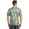 Sport-Tek Men's Lime Shock Mineral Freeze Tee