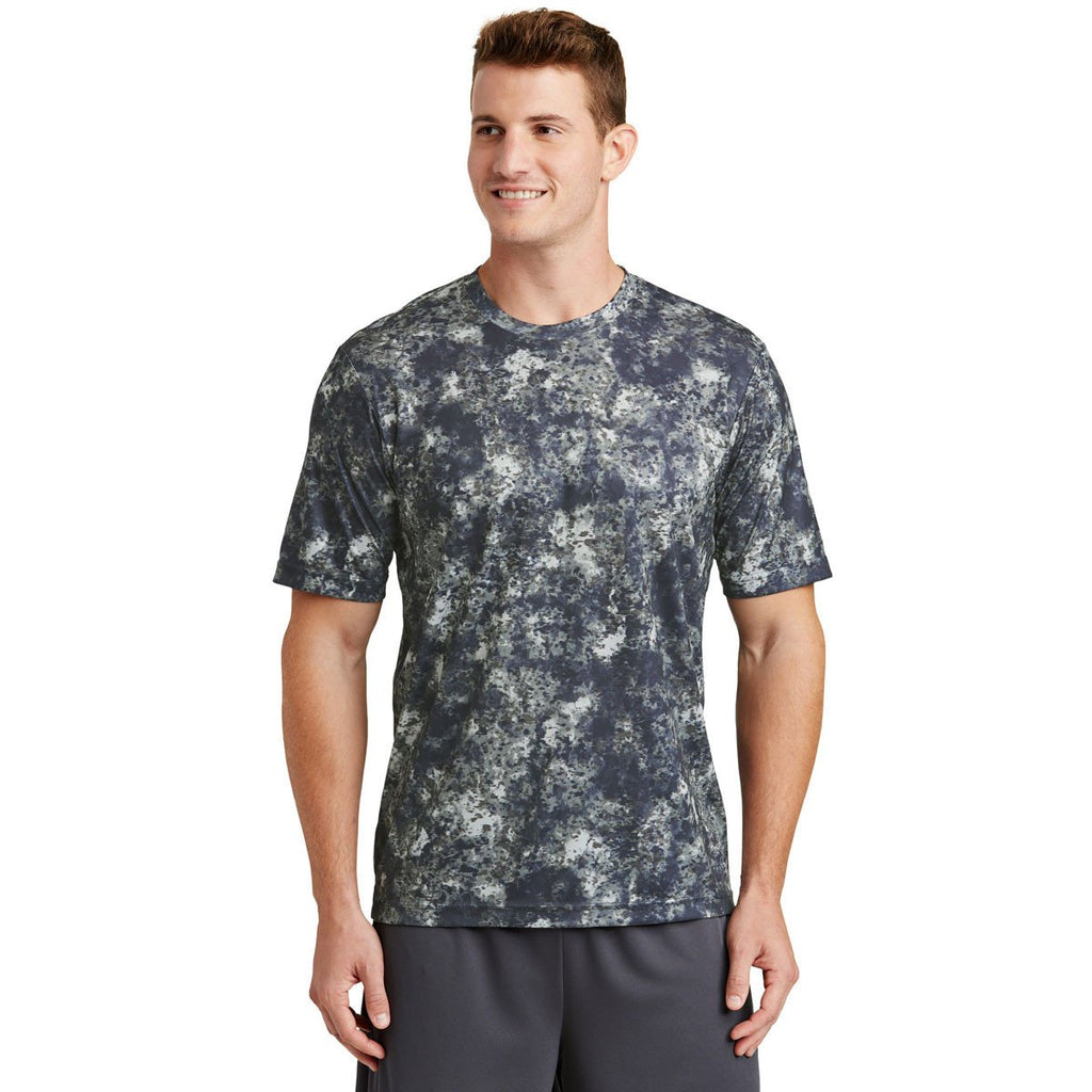 Sport-Tek Men's True Navy Mineral Freeze Tee