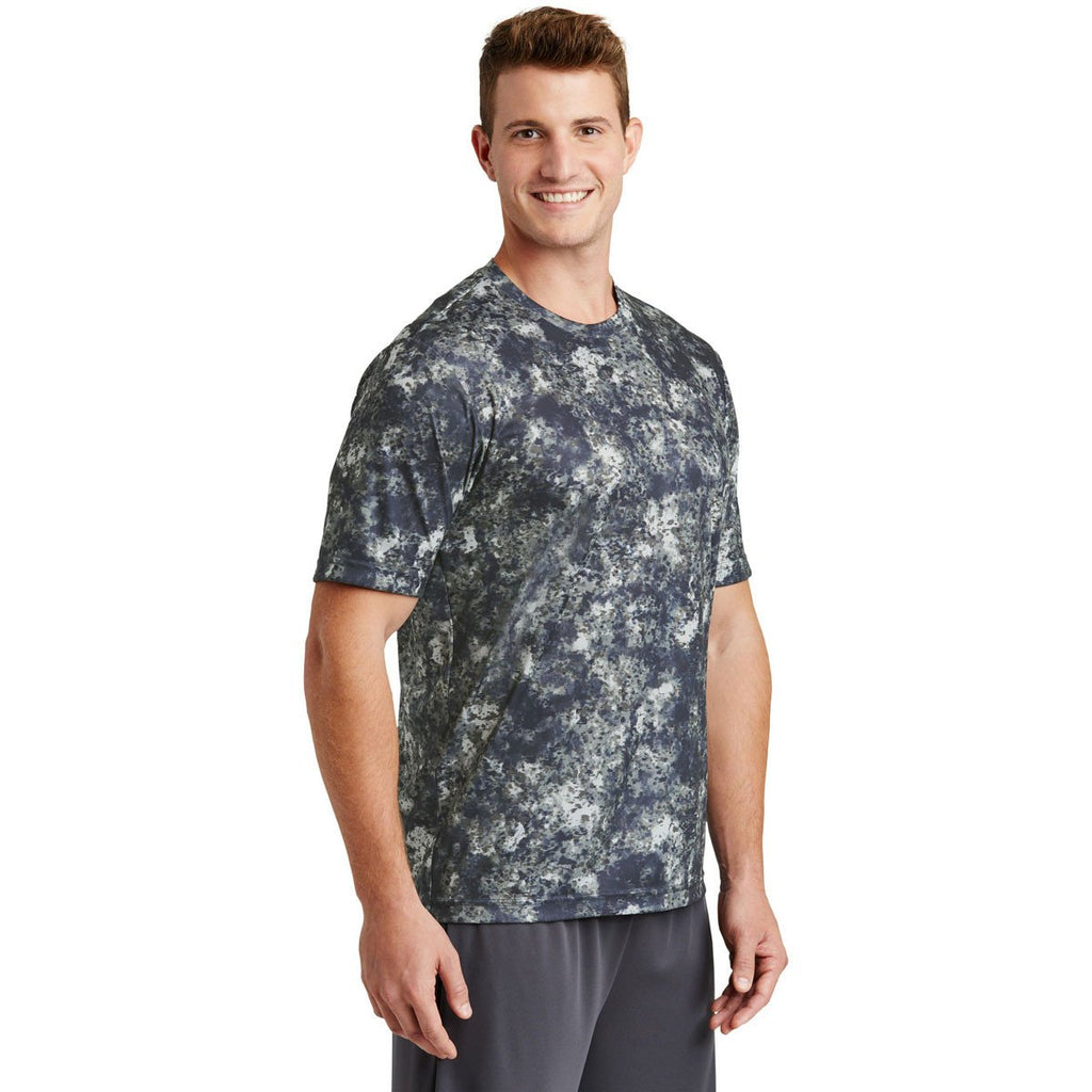 Sport-Tek Men's True Navy Mineral Freeze Tee