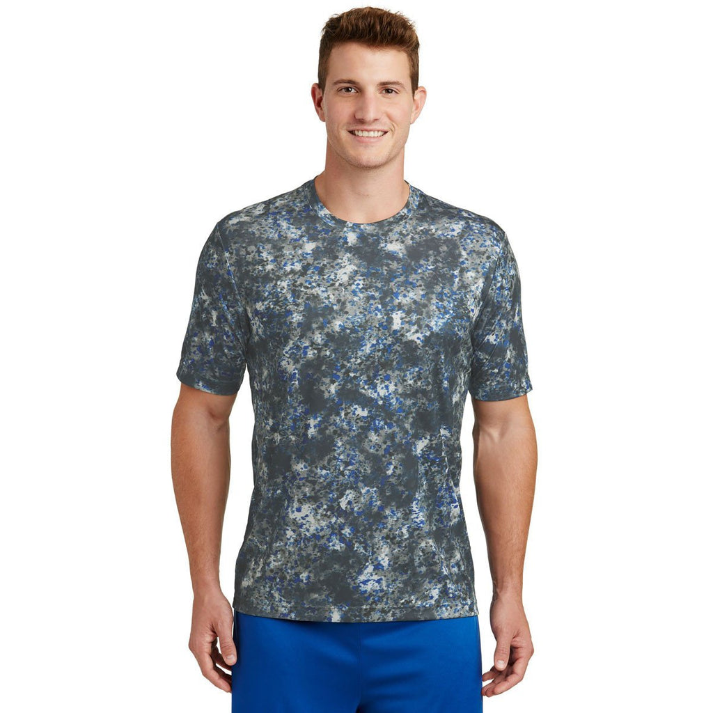 Sport-Tek Men's True Royal Mineral Freeze Tee