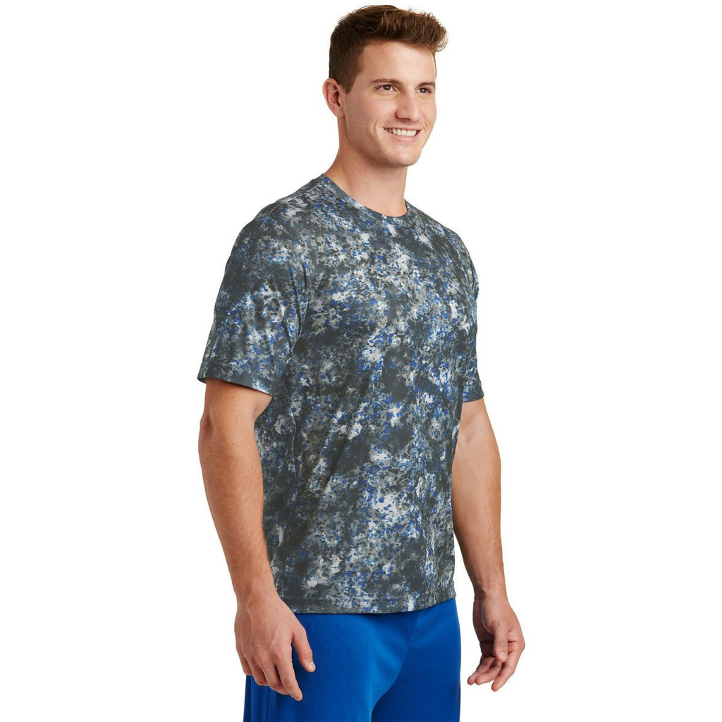 Sport-Tek Men's True Royal Mineral Freeze Tee