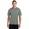 Sport-Tek Men's Grey Concrete PosiCharge Competitor Tee