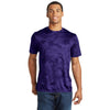 Sport-Tek Men's Purple CamoHex Tee